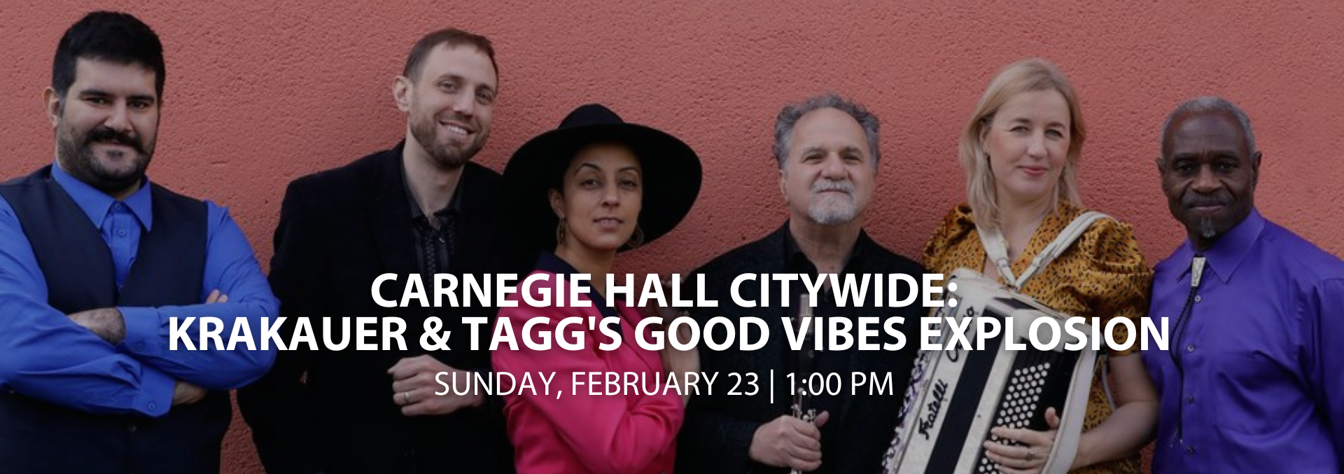 Carnegie Hall Citywide: Krakauer & Tagg's Good Vibes Explosion